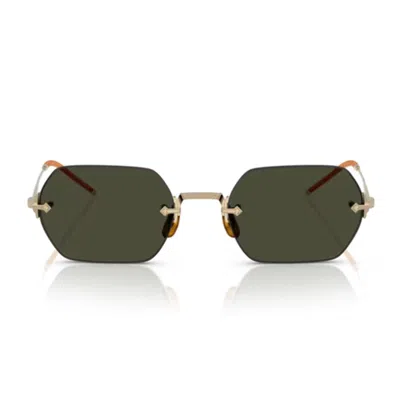 Oliver Peoples Ov1353st Tk-13 Sunglasses In Green