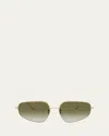 Oliver Peoples Ov1356s Rectangular Metal Sunglasses
