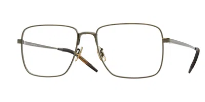 Oliver Peoples Welston Square-frame Glasses In Metallic