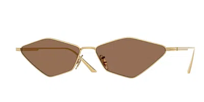 Oliver Peoples 2001c Sonnenbrille Mit Geometrischem Gestell In Gold