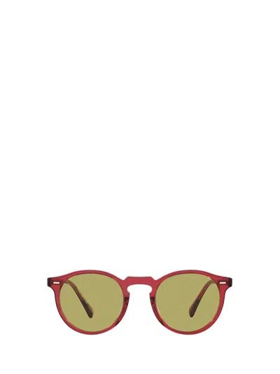 Oliver Peoples Ov5217s Translucent Rust Sunglasses