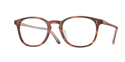 Oliver Peoples Ov5397u Finley Vintage 1799 Men's Glasses Tortoiseshell Size 49 - Free Lenses - Blue Light Block Ava In Brown