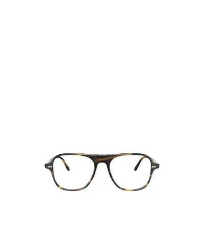 Oliver Peoples Ov54 Tortoiseshell-effect Glasses In Black