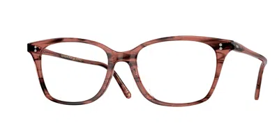 Oliver Peoples Ov5438u Addilyn Women's Glasses, Red, Size 52 In Brown