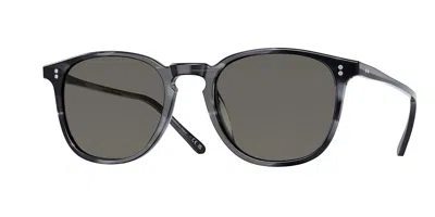 Oliver Peoples Ov5491su Finley 1993 Sun 1734r5 Occhiali Da Sole Blu Per Uomo In Gray