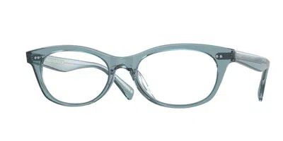 Oliver Peoples Ov5503u Dezerai 1617 Women's Glasses Blue Size 51 - Free Lenses - Blue Light Block Available In Red