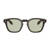 Oliver Peoples Logo Detail Frame Sunglasses In Marrone
