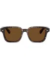 Oliver Peoples Unisex Sunglass Ov5562su Errisson Sun In Brown