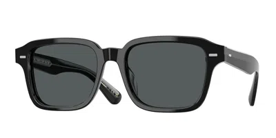 Oliver Peoples Ov5562su Errisson Sun Polarized 1731p2 Occhiali Da Sole Neri Per Uomo In Blue
