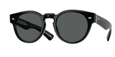 Oliver Peoples Ov5571su Hayton Polarized 1731p2 Occhiali Da Sole Neri Per Uomo In Black