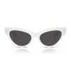 Oliver Peoples X Khaite 54mm Cat Eye Sunglasses In White