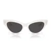 Oliver Peoples X Khaite 54mm Cat Eye Sunglasses In White