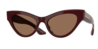 Oliver Peoples Ov5573su 1951c 178973 Occhiali Da Sole Borgogna Per Donna In Brown