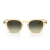 Oliver Peoples Womens Cream Ov5580su Eyles Square-frame Acetate Sunglasses In Green