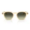 Oliver Peoples Womens Cream Ov5580su Eyles Square-frame Acetate Sunglasses In Green
