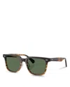 Oliver Peoples Ov5592s Mr. Federer Ii Rectangular Sunglasses, 52mm In Green