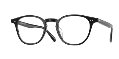 Oliver Peoples Edmin Round-frame Glasses In Black