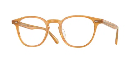 Oliver Peoples Edmin Round-frame Glasses In Brown