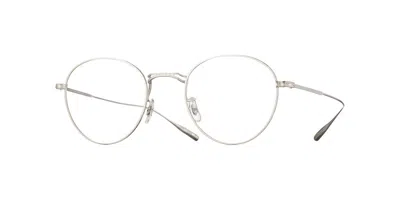 Oliver Peoples Ov7018t Hanlon S Men's Glasses Silver Size 49 - Free Lenses - Blue Light Block Available In Purple