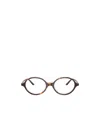 Oliver Peoples Oval Frame Glasses In Brown