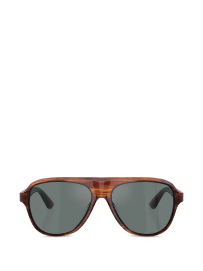 Oliver Peoples Paul Newman Sunglasses In Brown