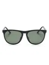 Oliver Peoples R-1 Sunglasses In Black