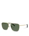 Oliver Peoples R-15 Square Sunglasses, 56mm In Gold