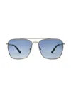 Oliver Peoples R-15 Sunglasses In Metallic