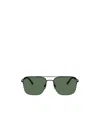 Oliver Peoples Roger Federer 56mm Polarized Pilot Sunglasses In Green