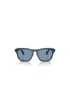 Oliver Peoples X Roger Federer R-1 55mm Irregular Sunglasses In Blue