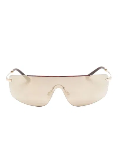 Oliver Peoples R-5 Sunglasses In Gold