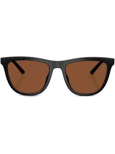 Oliver Peoples R-9 Sunglasses In Black