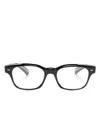 Oliver Peoples Rectangle-frame Glasses In Black