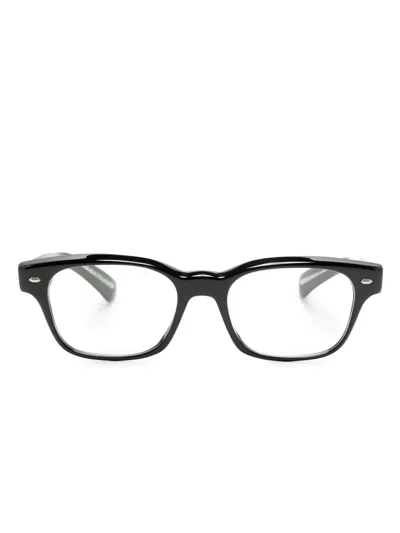 Oliver Peoples Rectangle-frame Glasses In Black