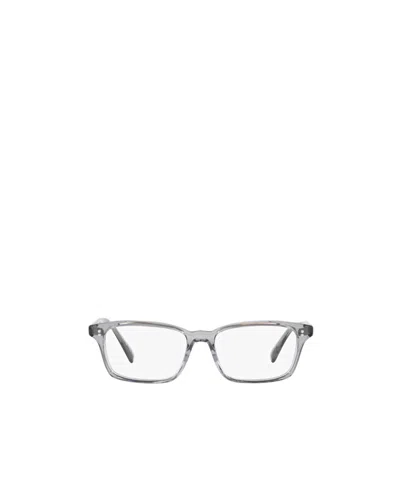 Oliver Peoples Rectangle-frame Glasses In Gray