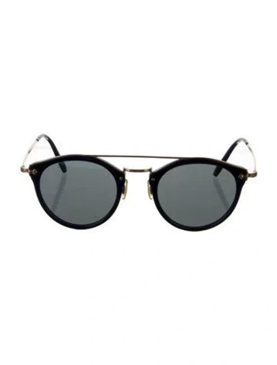 Pre-owned Oliver Peoples Remick Round Sunglasses In Multi