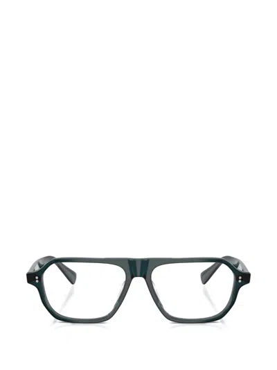 Oliver Peoples Remment Geometric-frame Glasses In Black