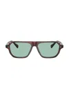 Oliver Peoples Remment Geometric-frame Sunglasses In Brown