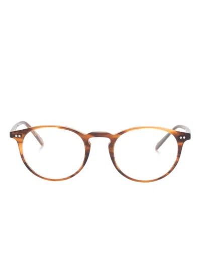 Oliver Peoples Riley-r Brille In Braun