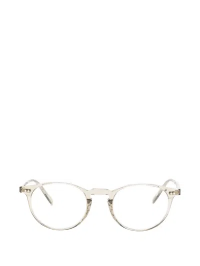 Oliver Peoples Riley R Round-frame Glasses In White