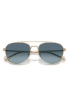 Oliver Peoples Rivetti 55mm Gradient Pilot Sunglasses In Gold