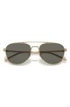 OLIVER PEOPLES RIVETTI 55MM PILOT SUNGLASSES