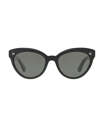 Oliver Peoples Roella Cat-eye Frame Sunglasses In Black