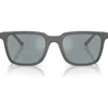 Oliver Peoples X Roger Federer Mr. Federer 52mm Polarized Rectangular Sunglasses In Blue