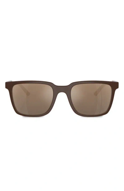 OLIVER PEOPLES ROGER FEDERER 52MM RECTANGULAR SUNGLASSES