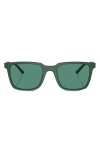 Oliver Peoples X Roger Federer Mr. Federer Square-frame Sunglasses In Dark Green