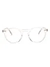 Oliver Peoples Round-frame Glasses In Neutrals