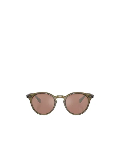 Oliver Peoples Romare Round-frame Sunglasses In Multi