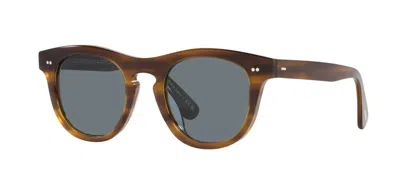 Pre-owned Oliver Peoples Rorke Ov 5509su Sycamore/indigo Photochromic (1753/r8) Sunglasses
