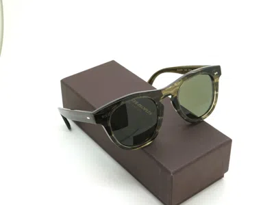 Pre-owned Oliver Peoples Rorke Ov5509su 173552 Soft Olive Gradient/g-15 47mm Sunglasses In Green G-15